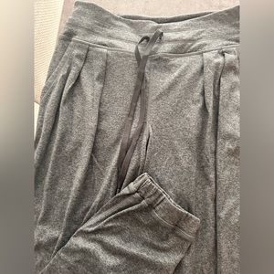 Lolë women’s size small sweat pants, dark grey